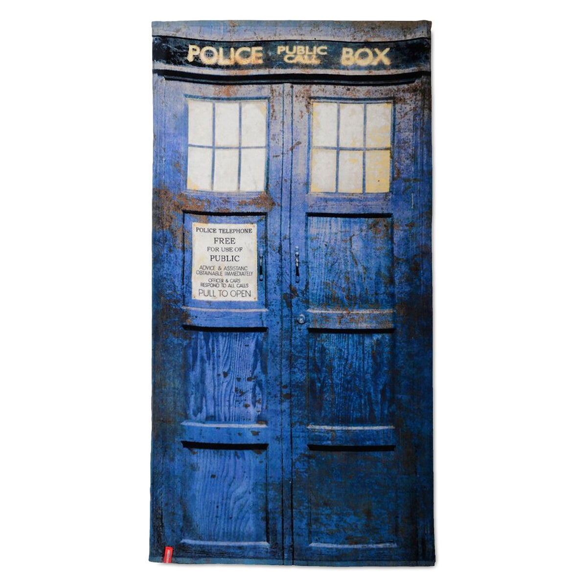 Productafbeelding Doctor Who - Distressed Tardis Handdoek