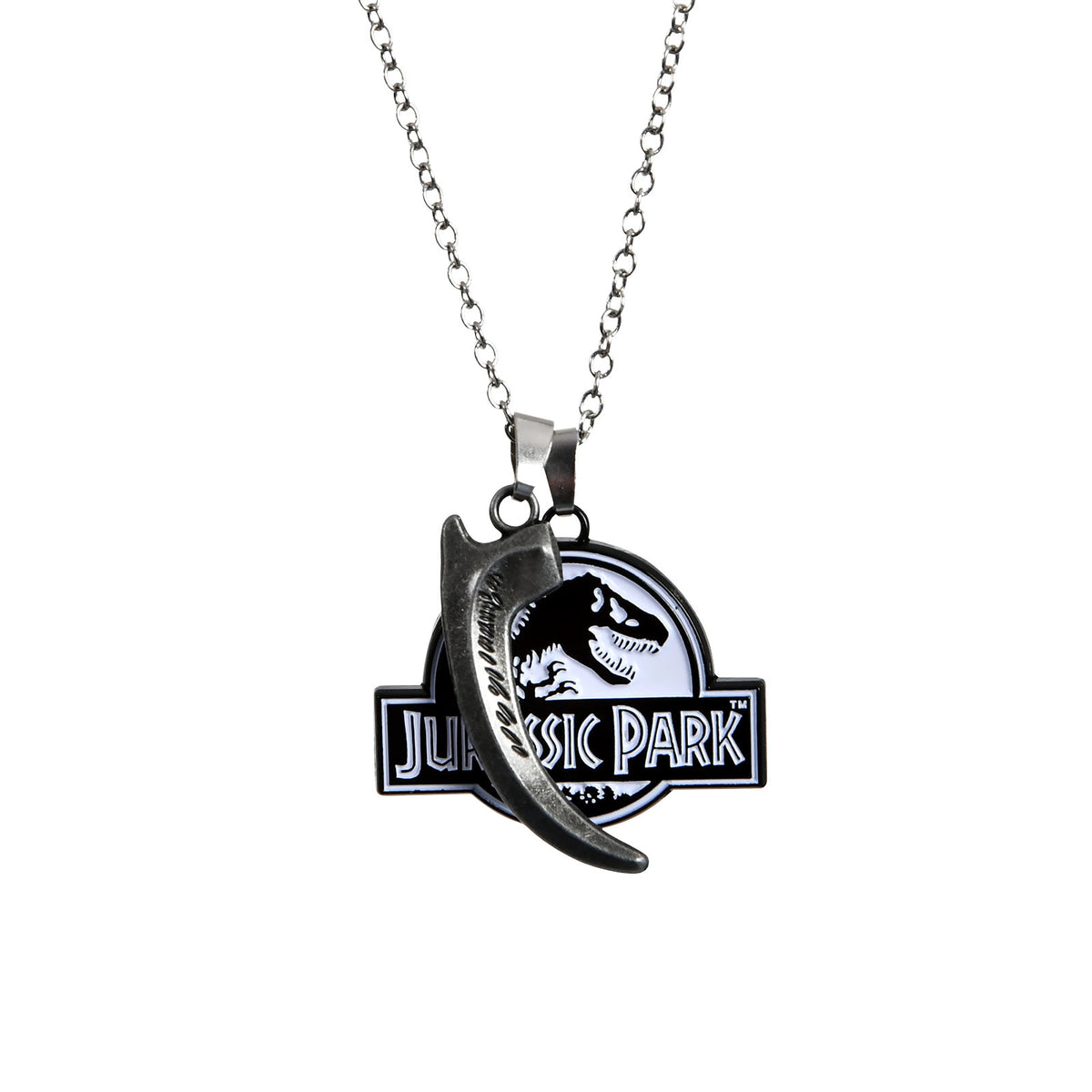 Productafbeelding Jurassic Park - Logo & Velociraptor Klauw Ketting Gelimiteerde Editie