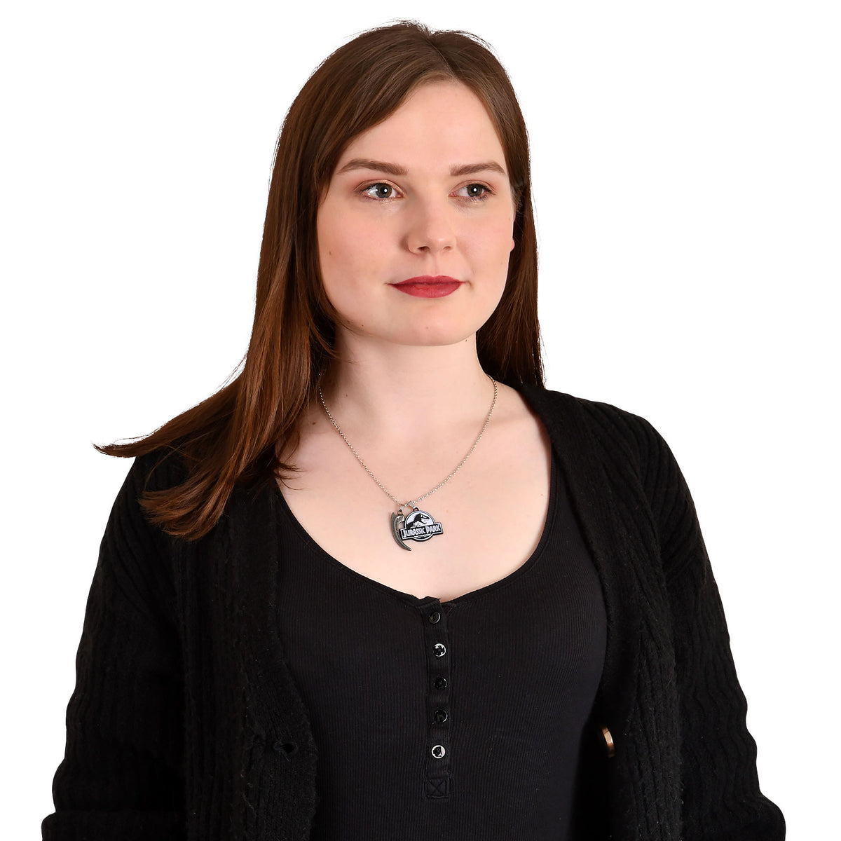 Productafbeelding Jurassic Park - Logo & Velociraptor Klauw Ketting Gelimiteerde Editie