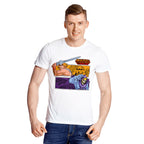 Productafbeelding Masters of the Universe - He-Man vs. Skeletor Wit T-Shirt