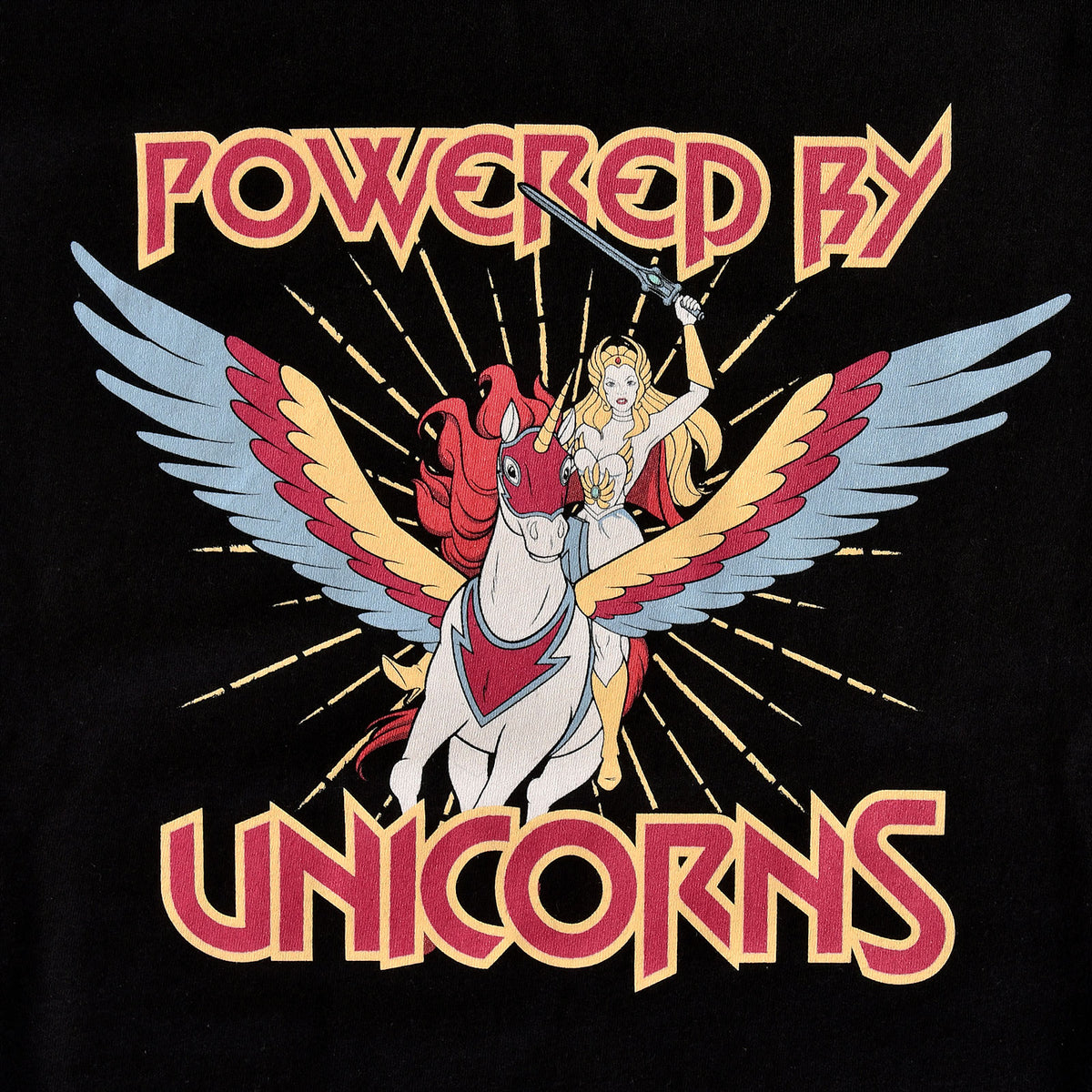 Productafbeelding Masters of the Universe - She-Ra Powered by Unicorns Dames T-Shirt