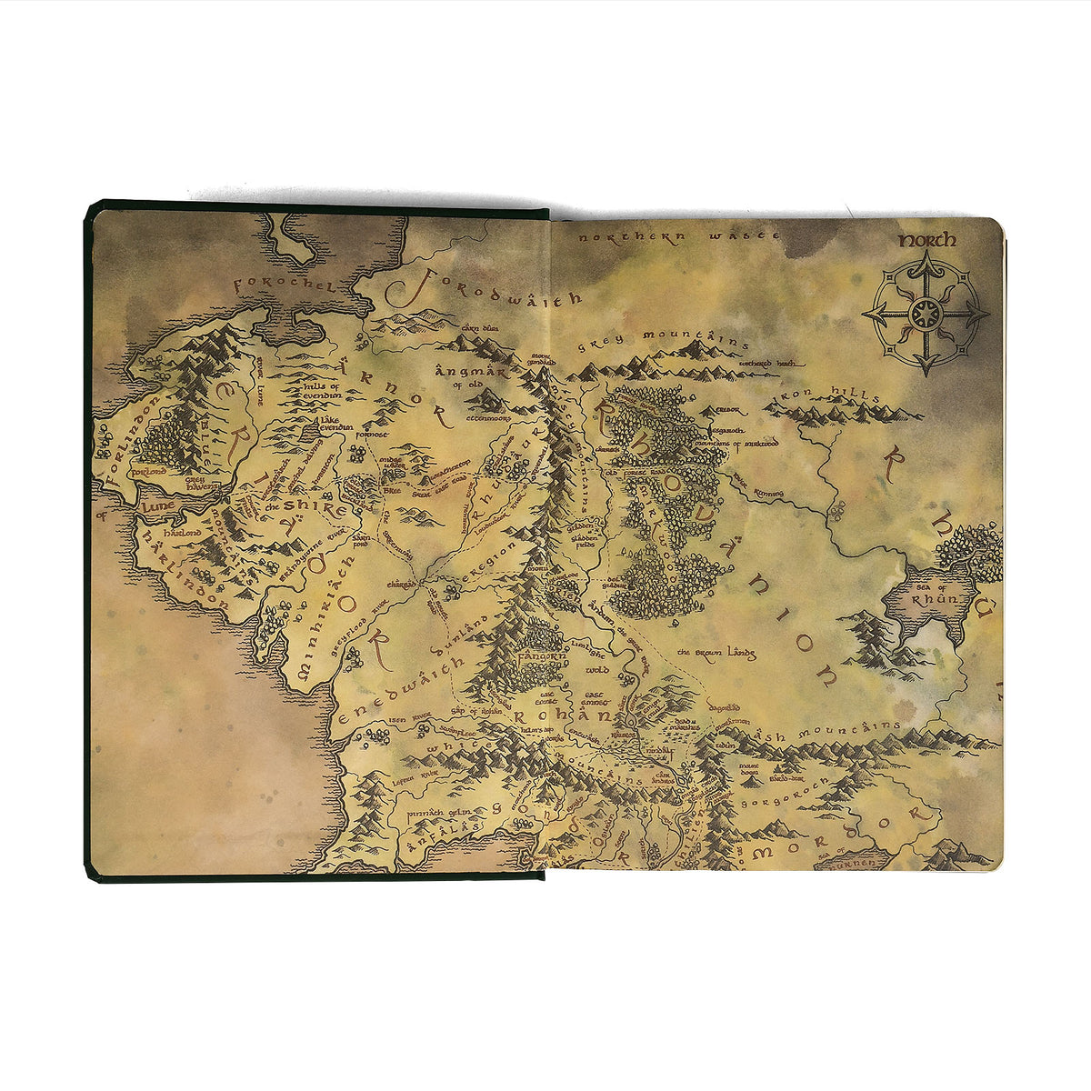 Productafbeelding In de Ban van de Ring - Bilbo De Hobbit Notitieboek A5