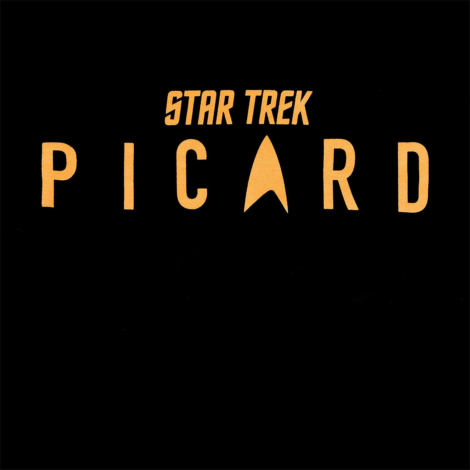 Productafbeelding Star Trek - Picard Logo T-Shirt Zwart