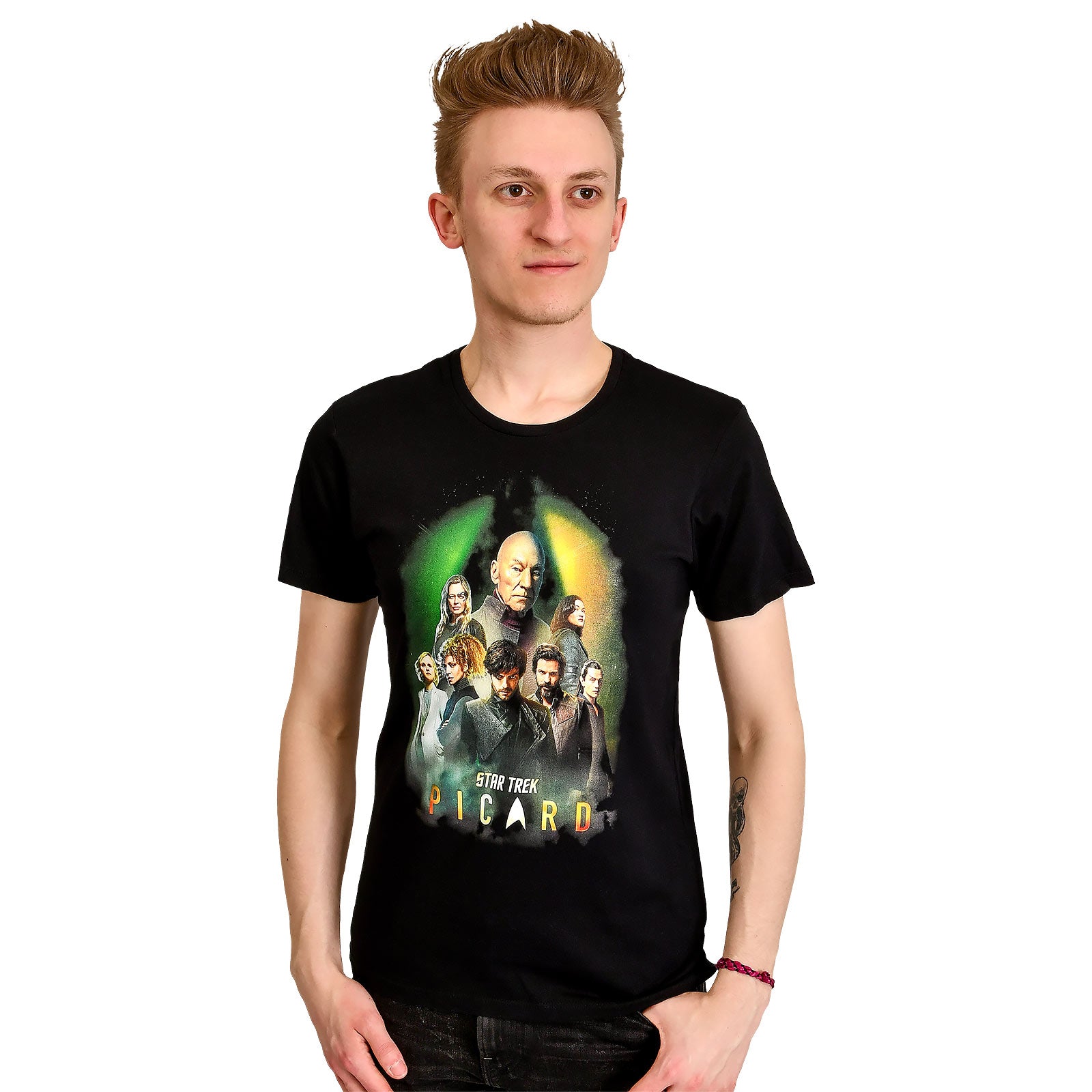 Productafbeelding Star Trek - Picard Characters T-shirt zwart