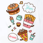Productafbeelding Pusheen - Foodie dames T-shirt wit