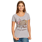 Productafbeelding Pusheen - Purrfect Weekend Dames T-shirt grijs