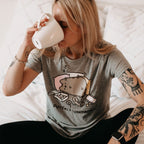 Productafbeelding Pusheen - Purrfect Weekend Dames T-shirt grijs