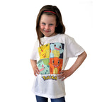 Productafbeelding Pokemon - Kanto Starter Kinder T-shirt Wit