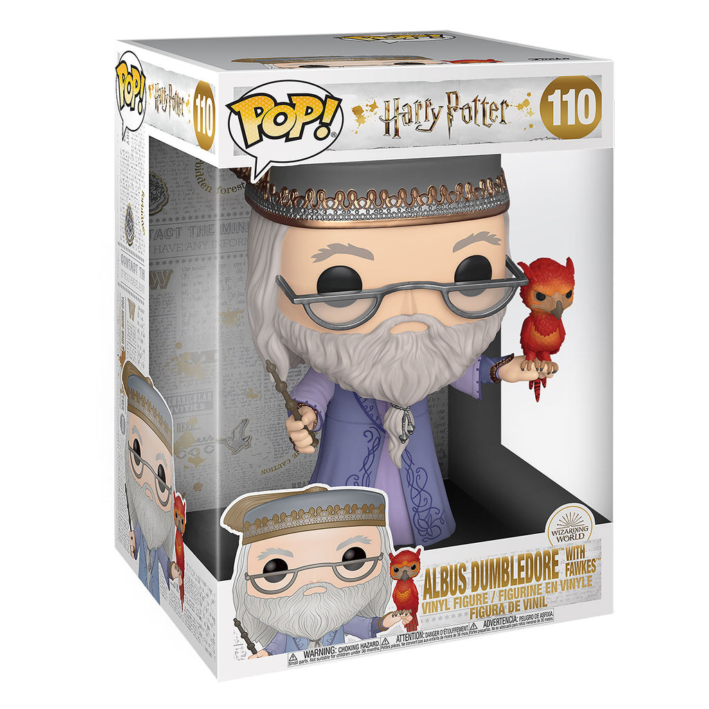 Productafbeelding Albus Perkamentus met Fawkes Funko Pop Figurine 25 cm - Harry Potter