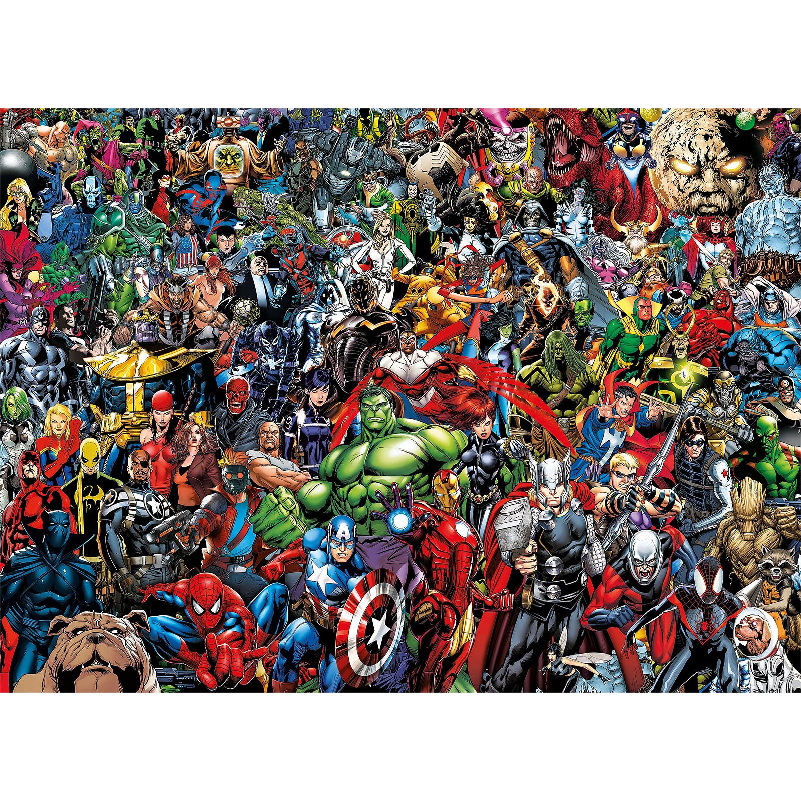 Productafbeelding Marvel - Impossible Characters Puzzle