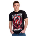 Productafbeelding Black Widow - Eye in the Sky Film T-shirt zwart