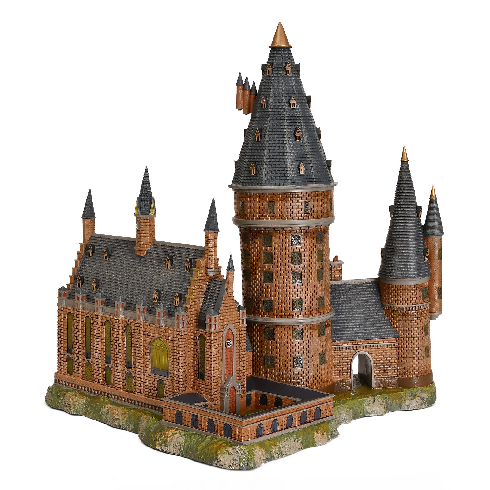 Productafbeelding Zweinstein Grote Zaal met Hoofdtoren Miniatuur Replica met Verlichting - Harry Potter