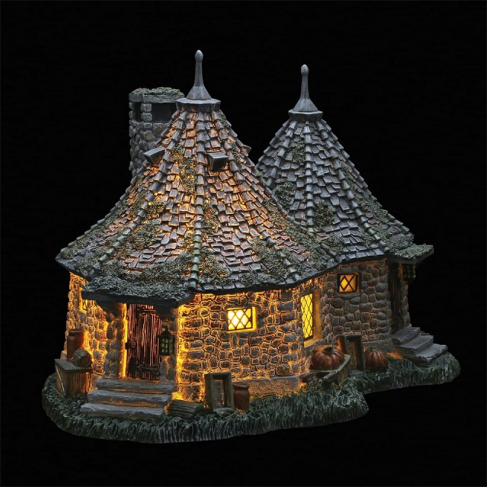 Productafbeelding Hagrids Hut Miniatuur Replica met Verlichting - Harry Potter