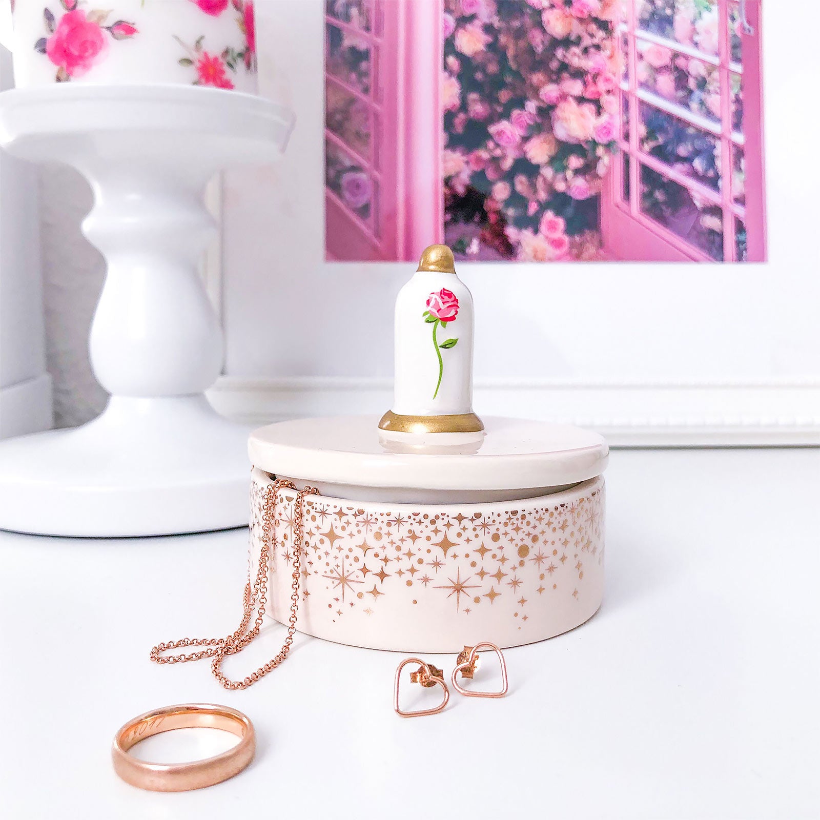 Productafbeelding Beauty and the Beast - Betoverde Roos Doos