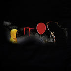 Productafbeelding Stephen King's IT - Pennywise en Georgie Hoodie Zwart