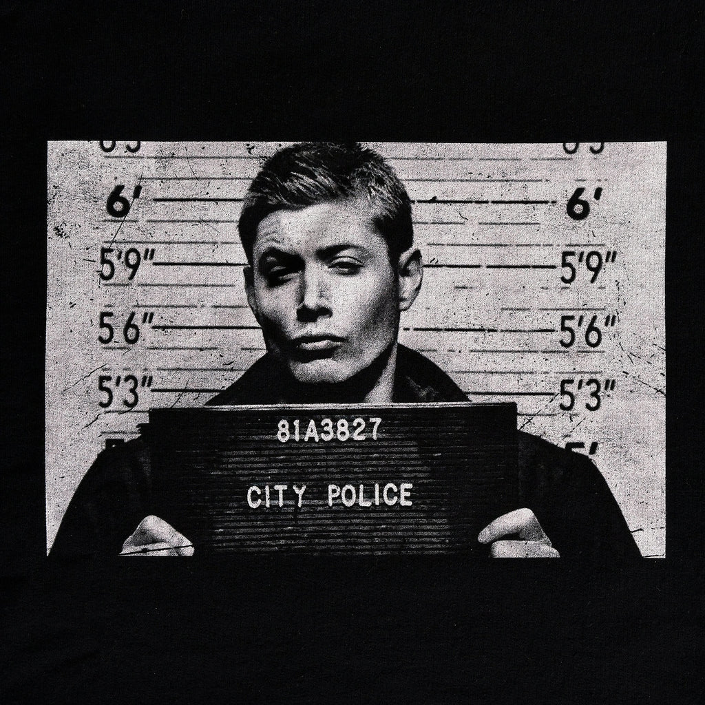 Productafbeelding Supernatural - Dean in Gevangenis Hoodie Zwart