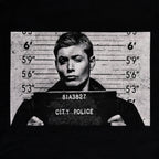 Productafbeelding Supernatural - Dean in Gevangenis Hoodie Zwart