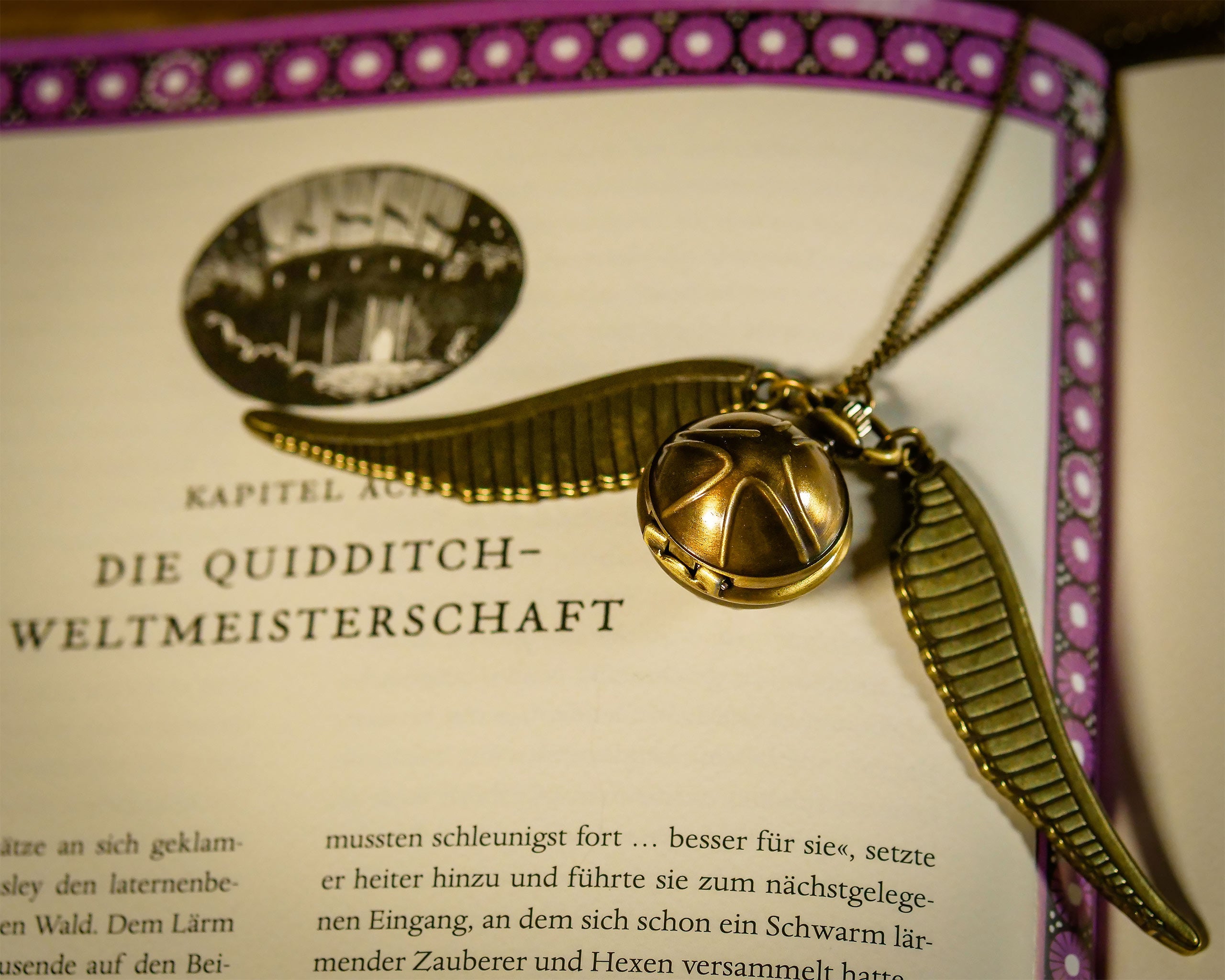 Productafbeelding Harry Potter - Gouden Snaai Medaillon aan Ketting