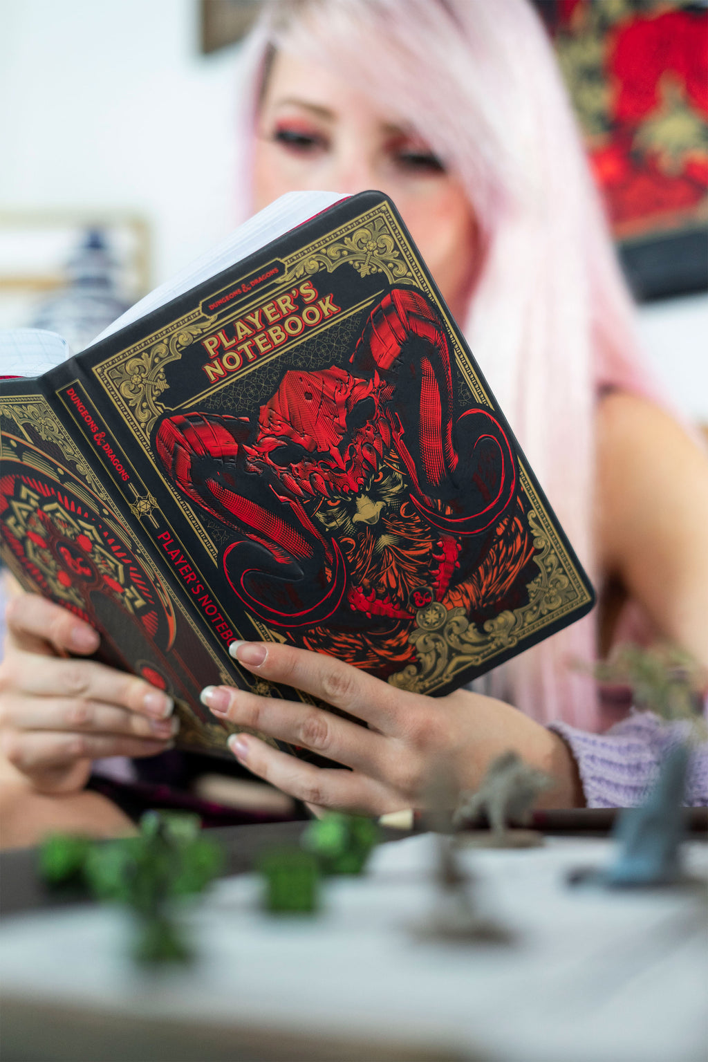 Productafbeelding Dungeons & Dragons - Spelers Notitieboek A5 met Potlood