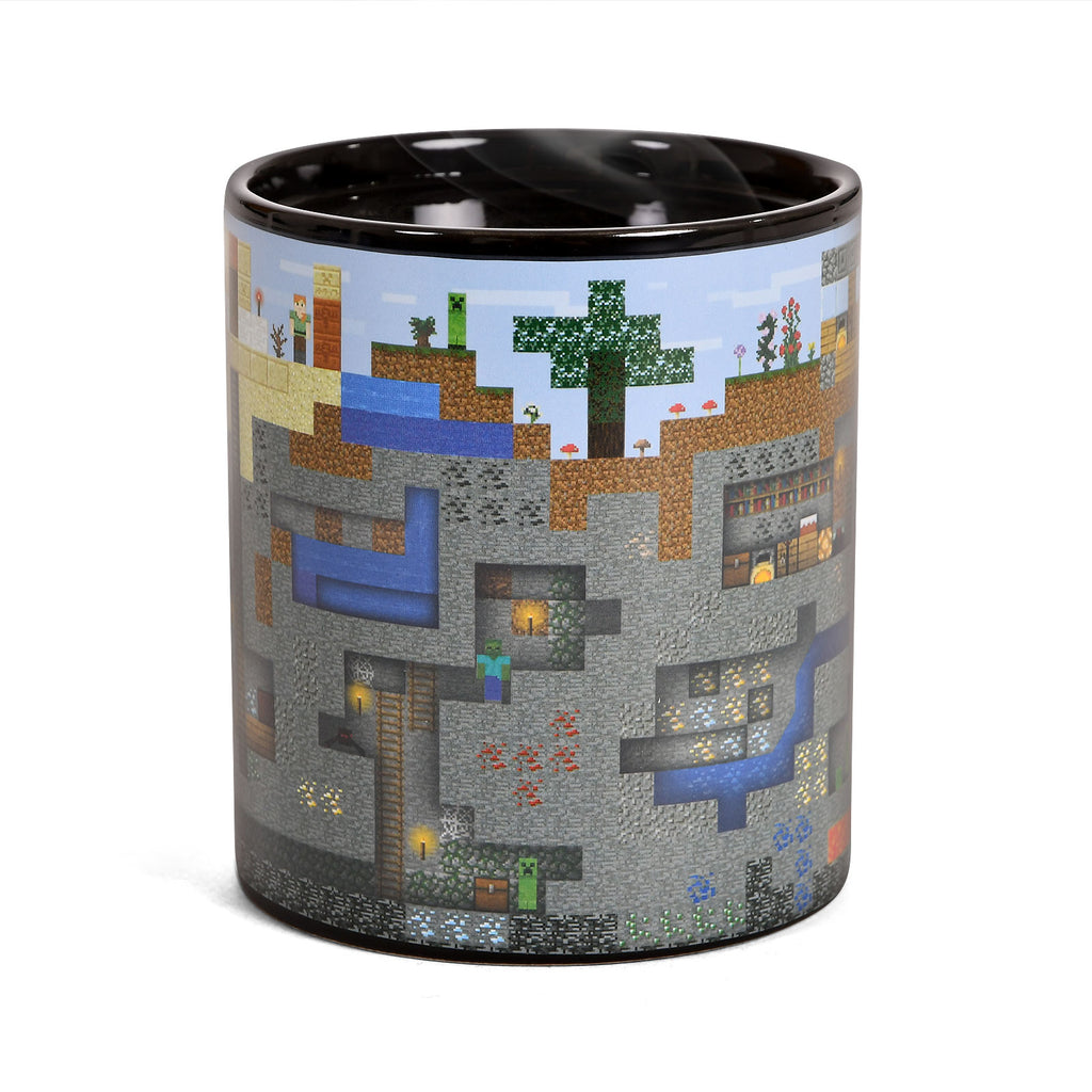 Product image Minecraft - Pixel World Thermo Effect Mug