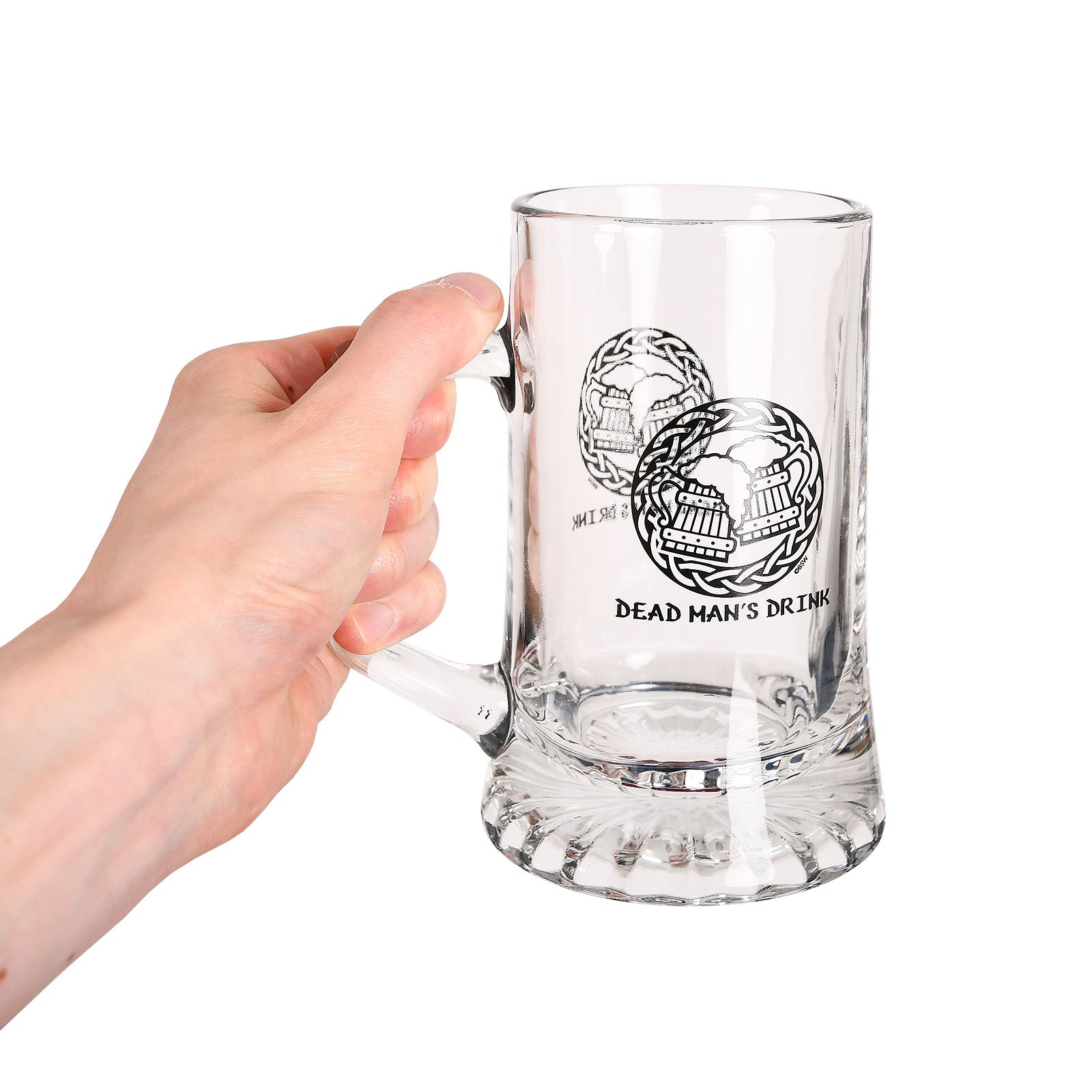 Productafbeelding Skyrim - Dead Man's Drink Logo Glazen Mok