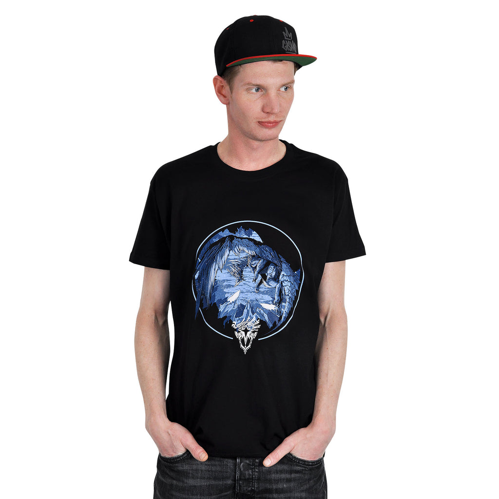 Productafbeelding Monster Hunter - Velkhana T-shirt zwart