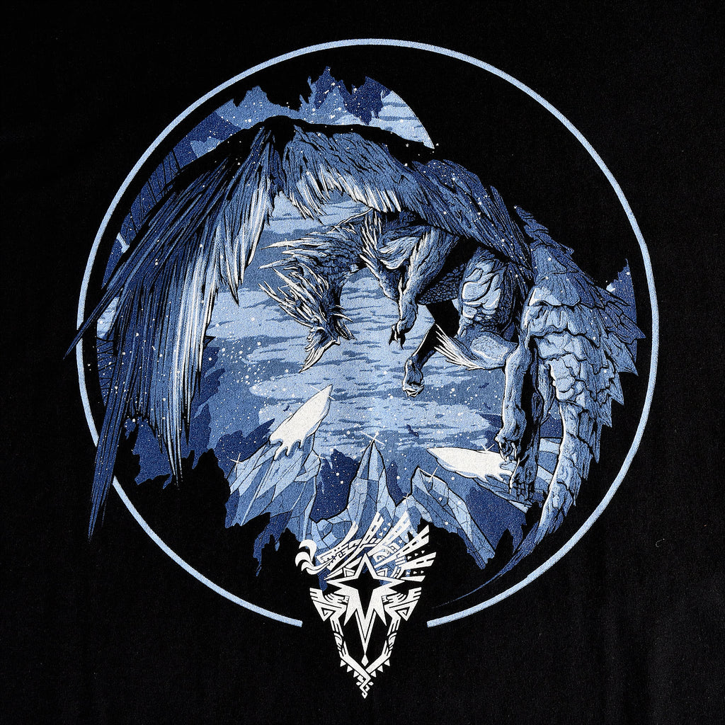 Productafbeelding Monster Hunter - Velkhana T-shirt zwart