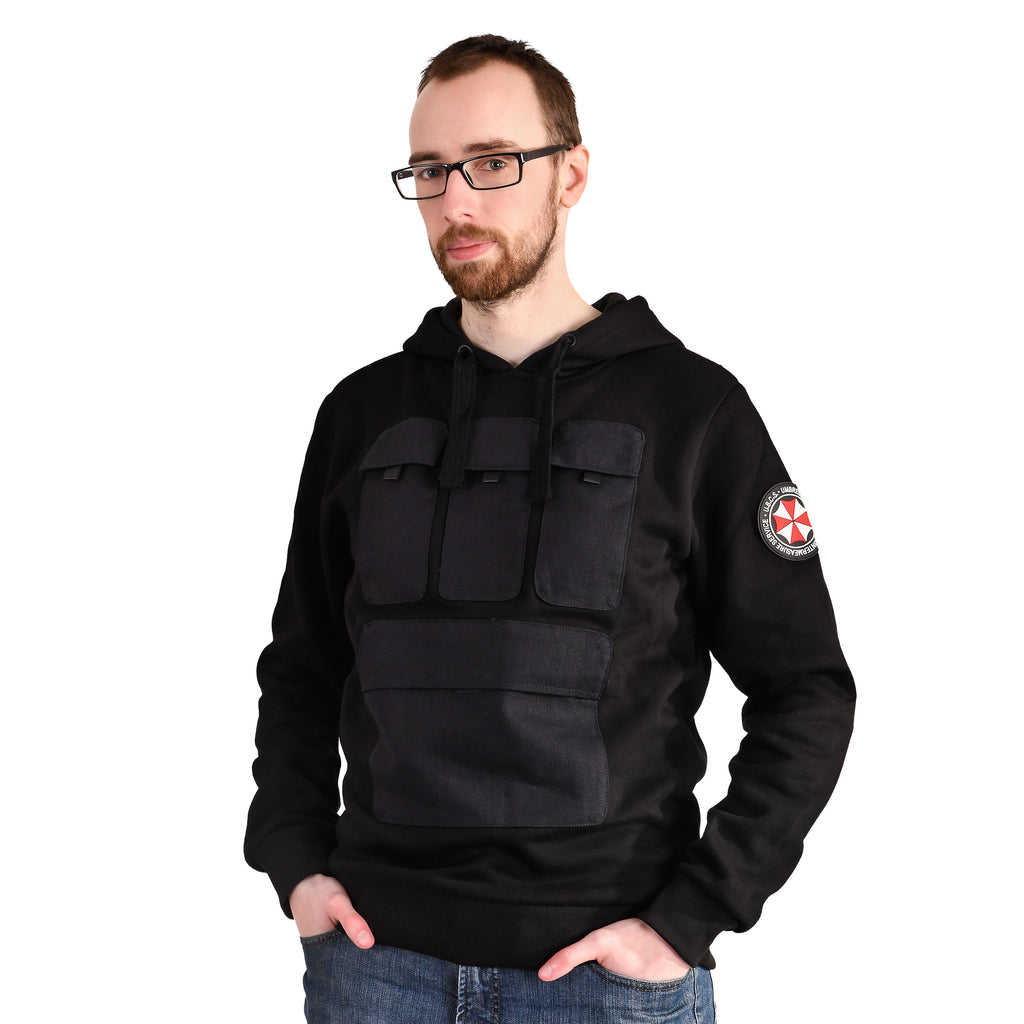 Productafbeelding Resident Evil - U.B.C.S. Outfit Militaire Hoodie Zwart