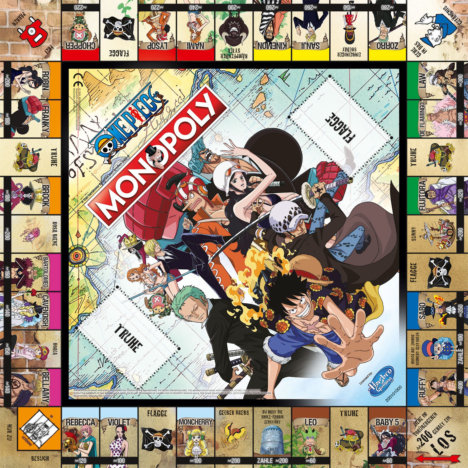 Productafbeelding One Piece Monopoly