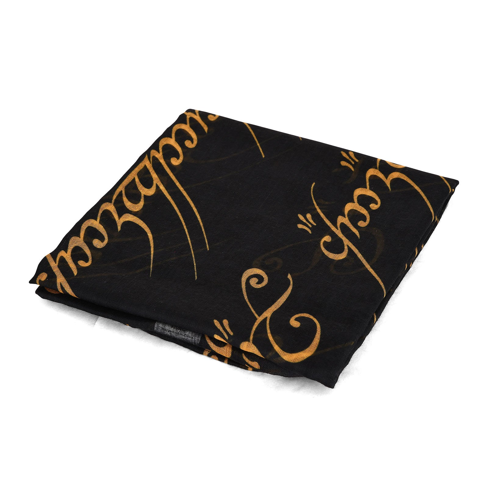 Productafbeelding Heer der Ringen - De Ene Loop Sjaal zwart