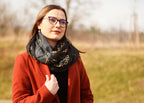 Productafbeelding Heer der Ringen - De Ene Loop Sjaal zwart
