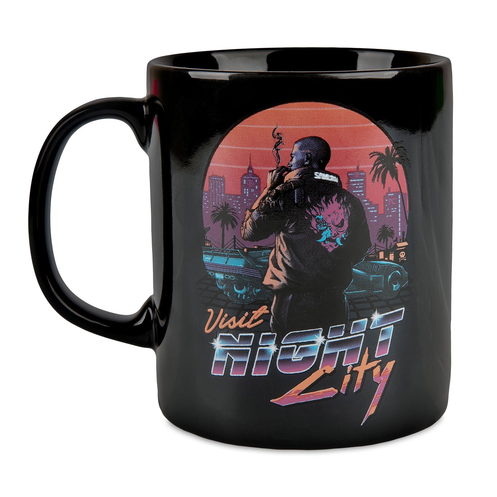 Productafbeelding Cyberpunk 2077 - Bezoek Night City Mok