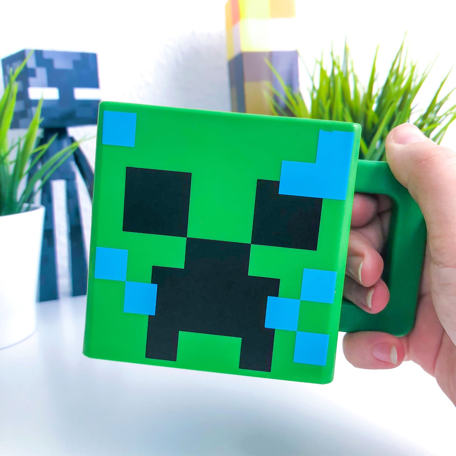 Productafbeelding Minecraft - Charged Creeper Mok groen