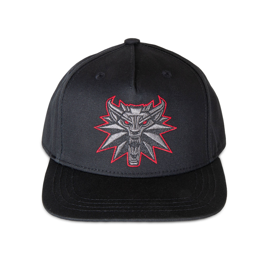 Productafbeelding Witcher - Zwart Wolf Medaillon Snapback Cap
