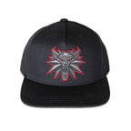 Productafbeelding Witcher - Zwart Wolf Medaillon Snapback Cap