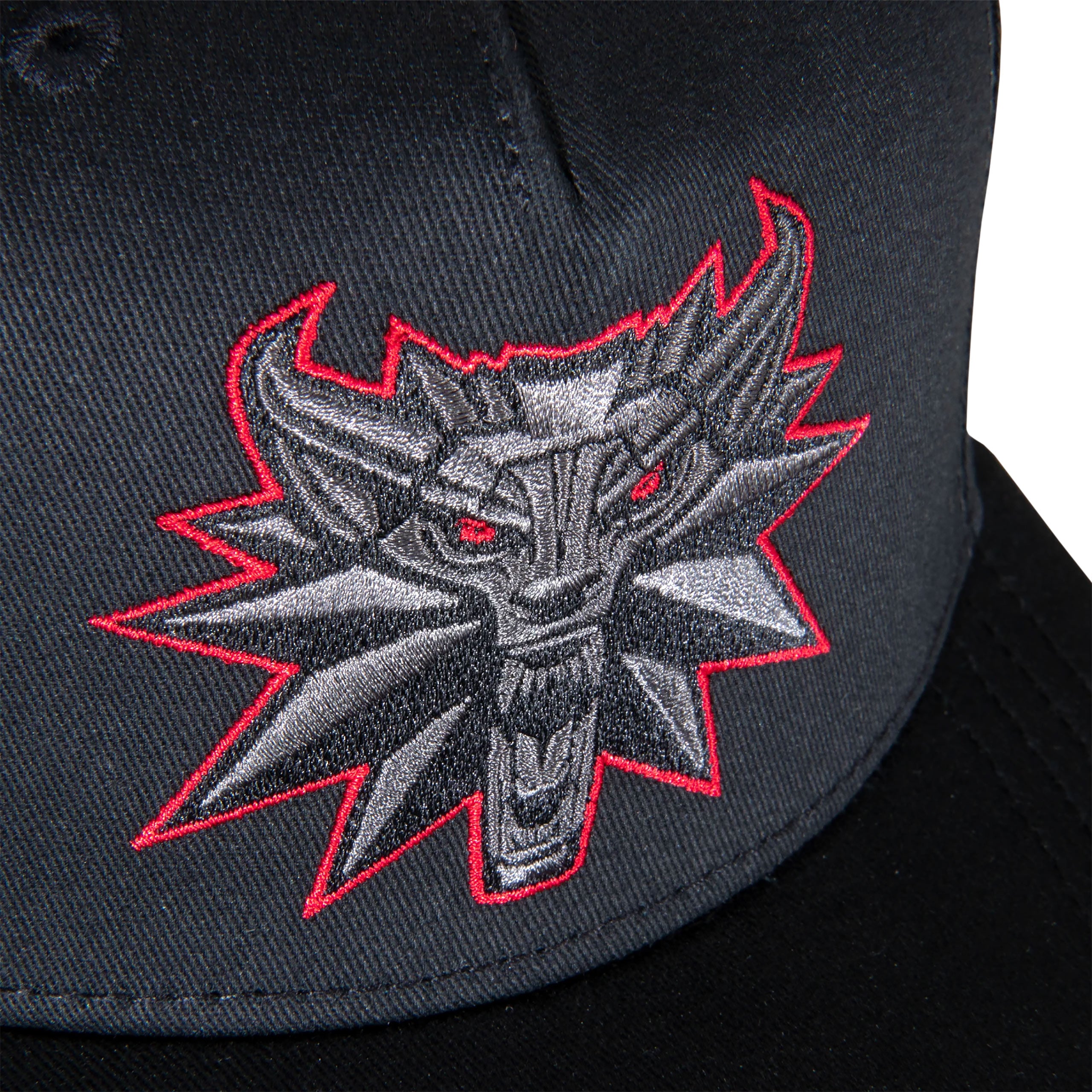 Productafbeelding Witcher - Zwart Wolf Medaillon Snapback Cap