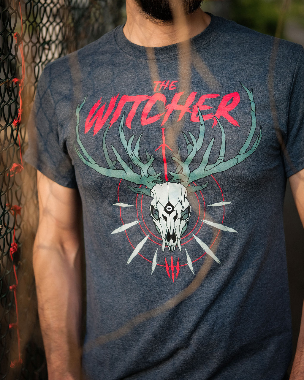 Productafbeelding Witcher - Trophy Hunter T-Shirt grijs