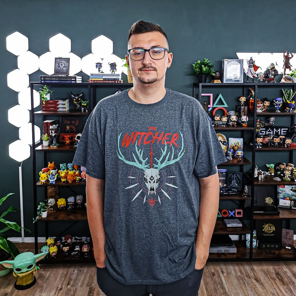 Productafbeelding Witcher - Trophy Hunter T-Shirt grijs