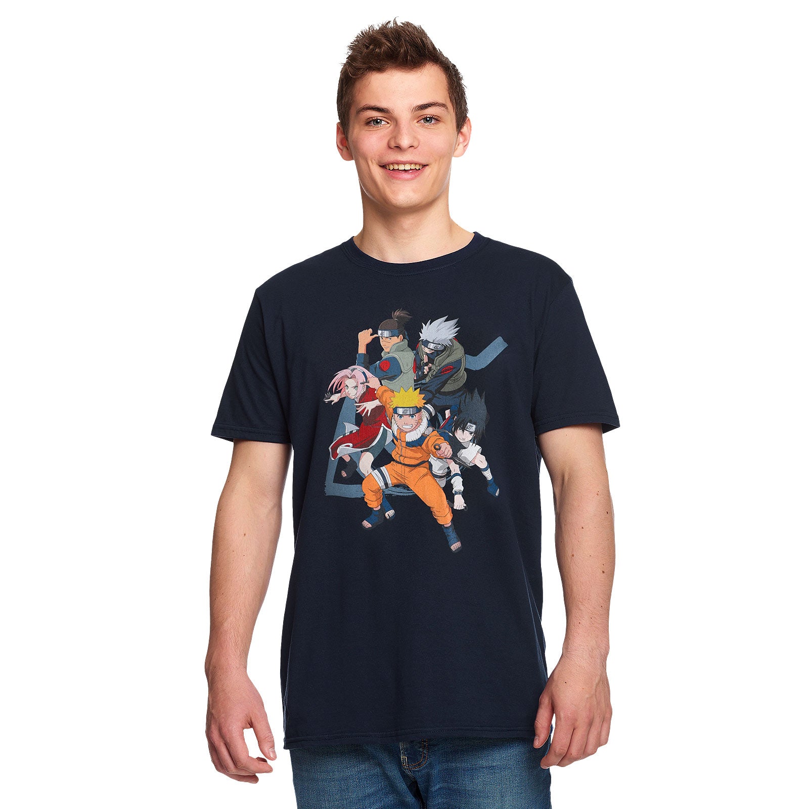 Productafbeelding Naruto - Konoha Team T-Shirt blauw