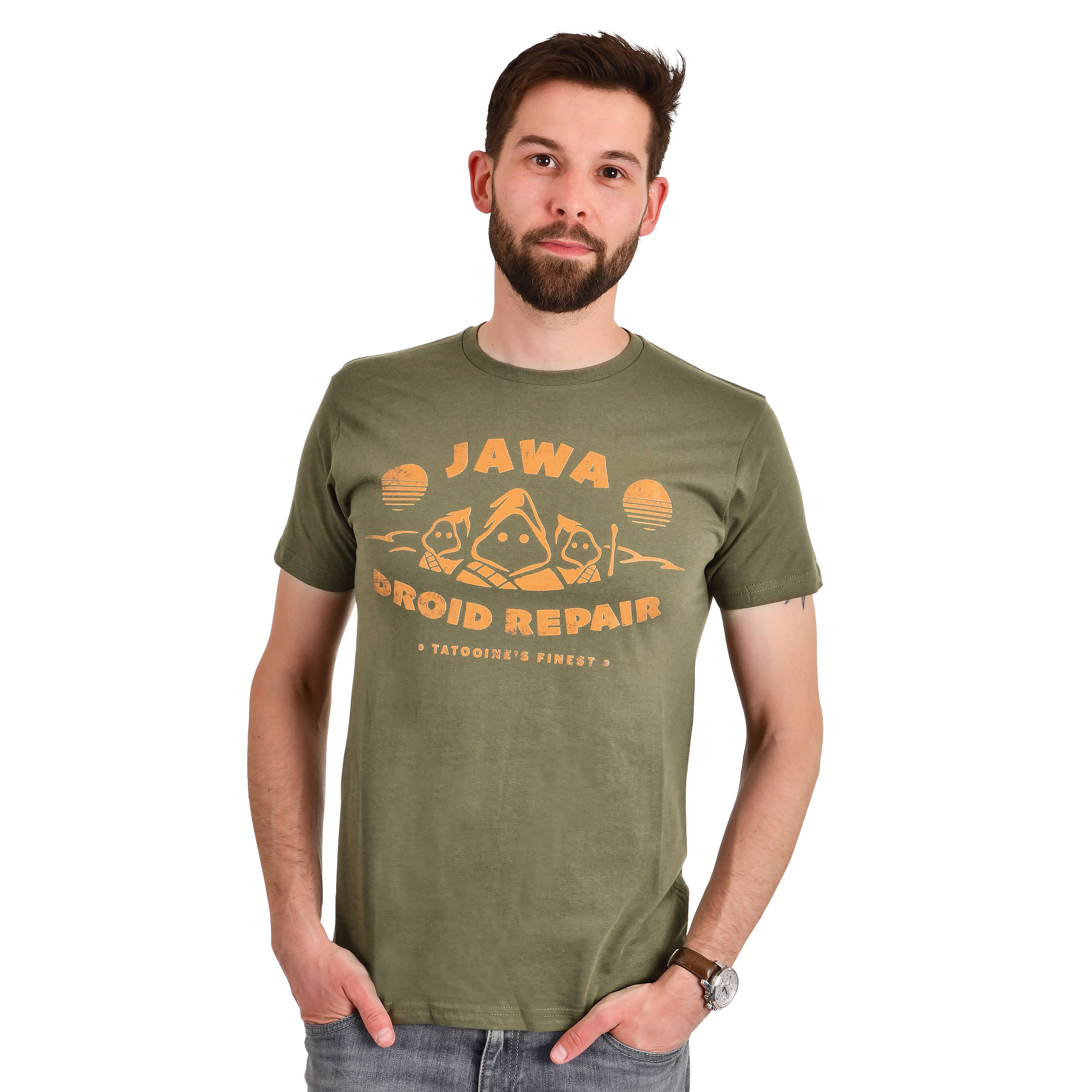 Productafbeelding Star Wars - Jawa Droid Repair T-Shirt Groen