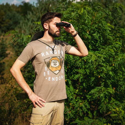 Productafbeelding Star Wars - Ewok Park Ranger Olijf T-Shirt
