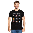 Productafbeelding Star Wars - Mandalorian Helmen T-shirt zwart