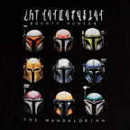 Productafbeelding Star Wars - Mandalorian Helmen T-shirt zwart