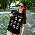 Productafbeelding Star Wars - Mandalorian Helmen T-shirt zwart