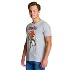 Productafbeelding Fairy Tail - Natsu en Happy T-shirt grijs