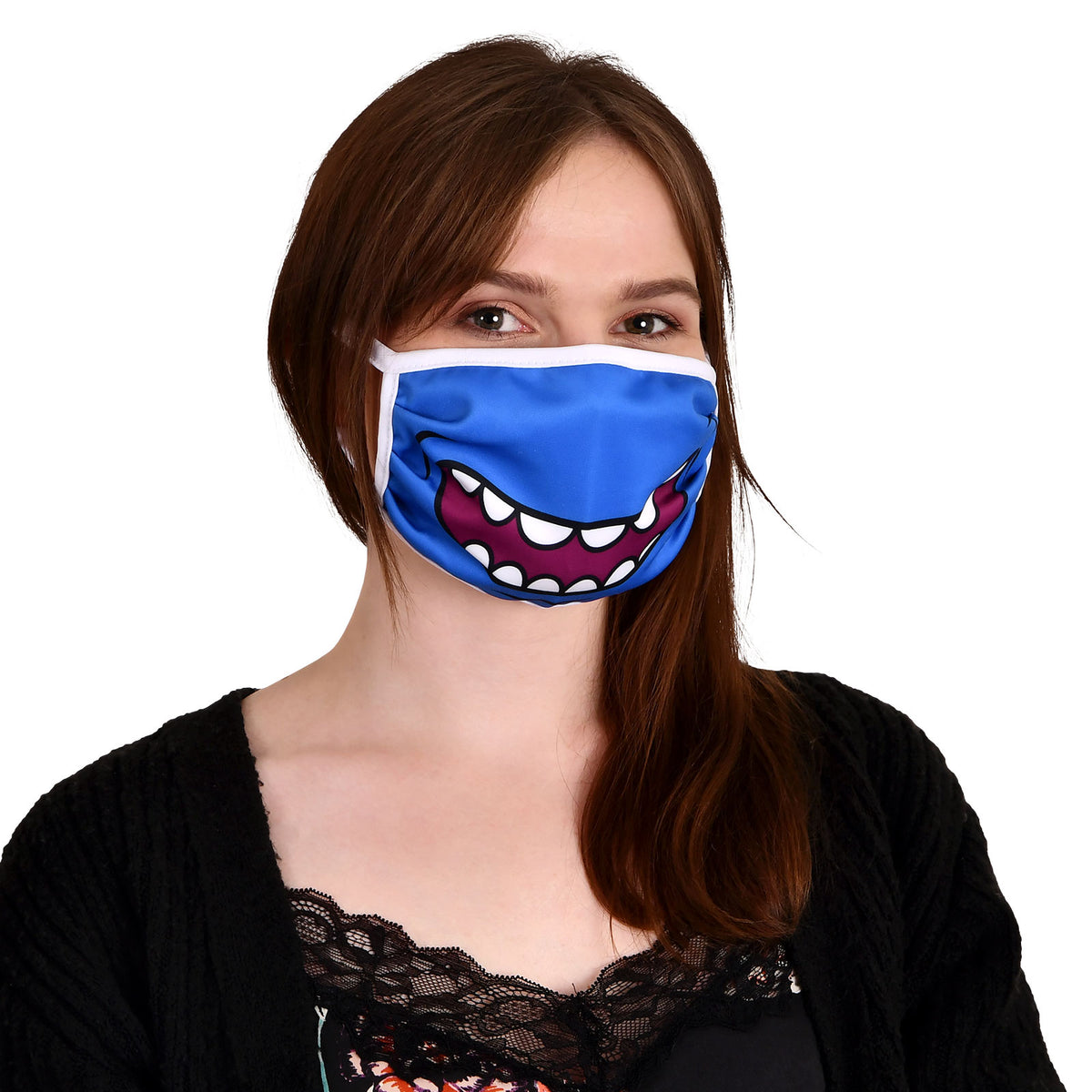 Productafbeelding Mr. Meeseeks Gezichtsmasker voor Rick en Morty Fans
