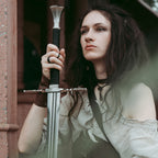 Productafbeelding Geralt van Rivia Stalen Zwaard Replica met Schede voor Witcher Fans