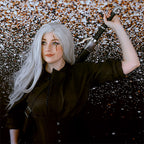 Productafbeelding Geralt van Rivia Zilveren Zwaard Replica met Schede voor Witcher Fans