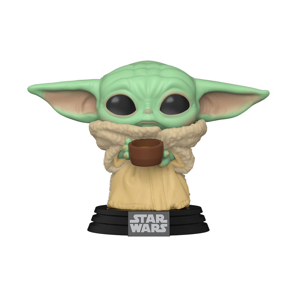 Productafbeelding The Child met Beker Funko Pop Bobblehead Figuur - Star Wars The Mandalorian