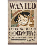Productafbeelding One Piece - Wanted Luffy & Ace Poster 2-delige Set